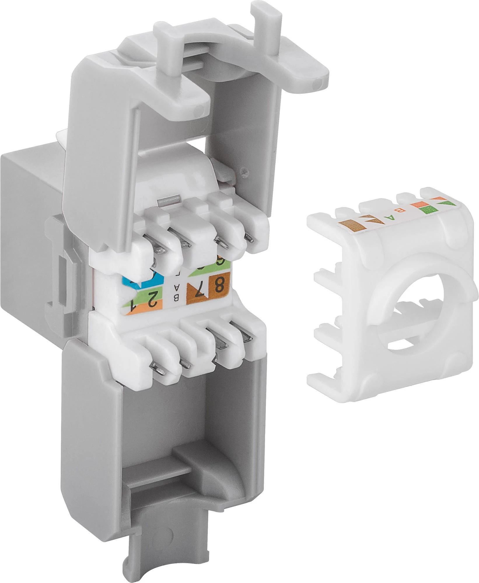 DS-IT CAT6a UTP Keystone tīkla ligzda