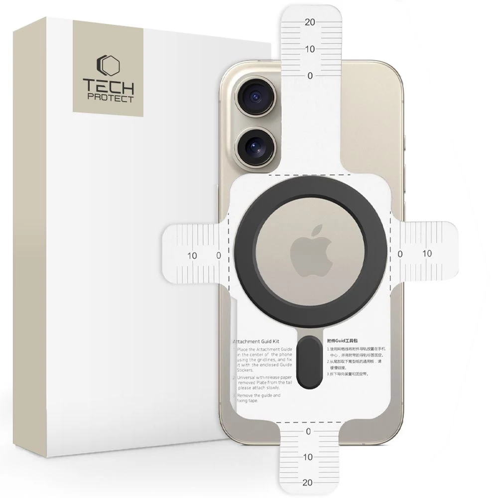 Tech-Protect Magmat MagSafe magnētiskais gredzens, melns