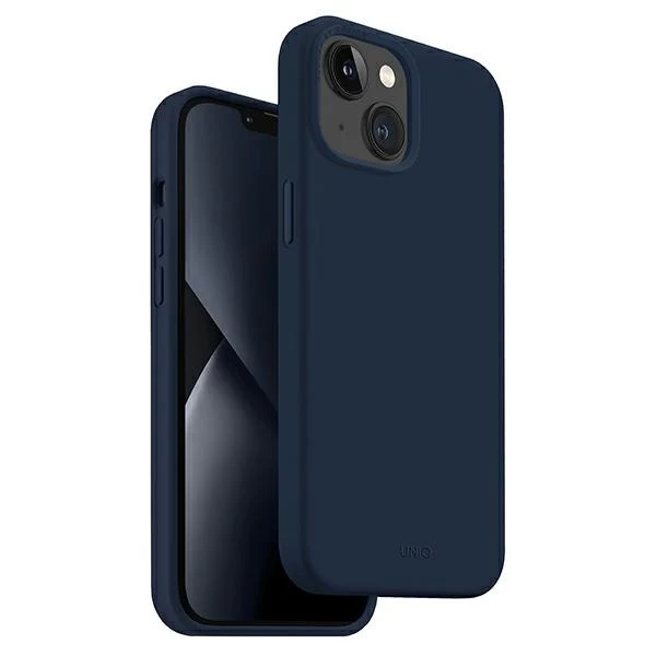 UNIQ Lino Marine Blue vāciņš iPhone