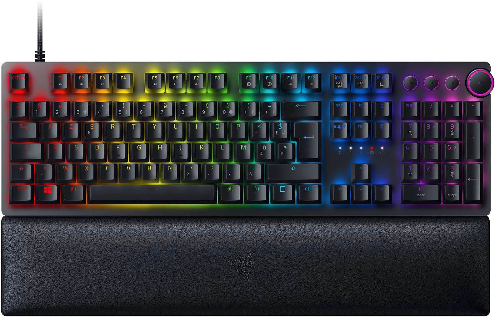 Vadu optiskā spēļu tastatūra Razer Huntsman