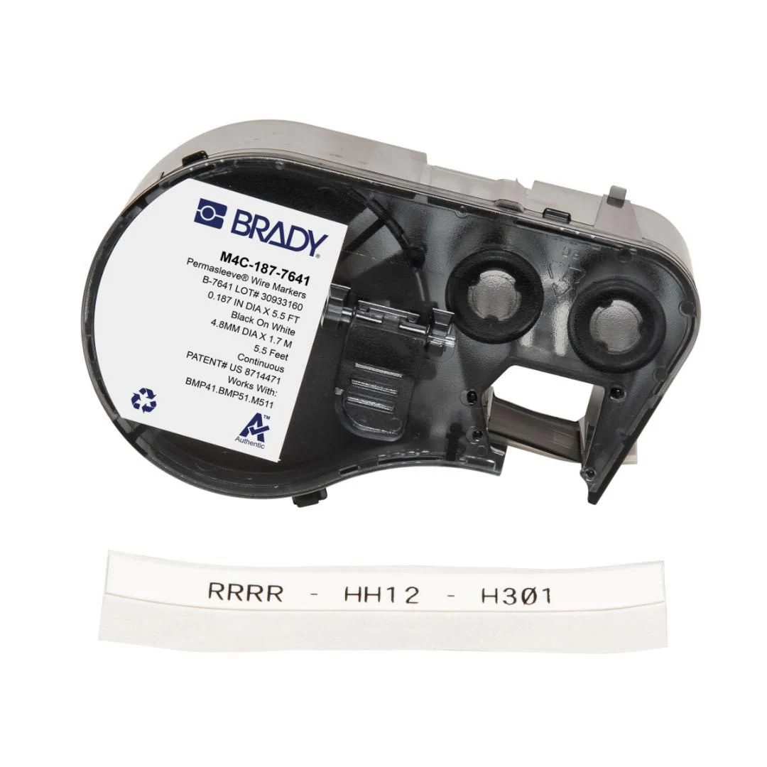 BRADY BMP41/BMP51/BMP53/M511 zema halogenu satura termosašaurinoša