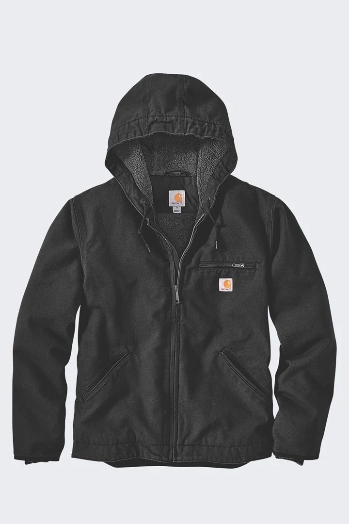 Carhartt vīriešu mazgāta pīļu auduma jaka