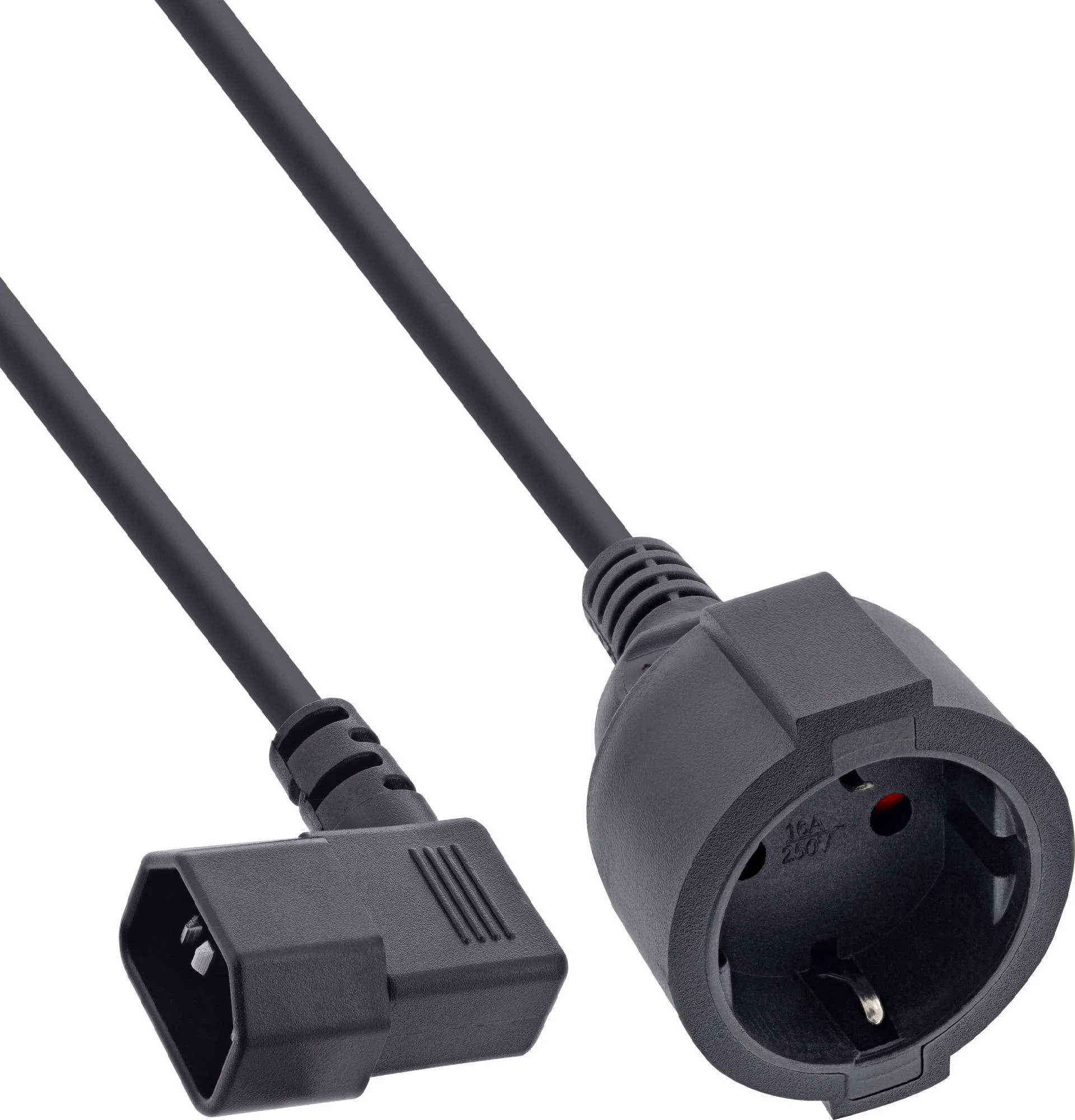 InLine® tīkla adaptera kabelis, IEC C14