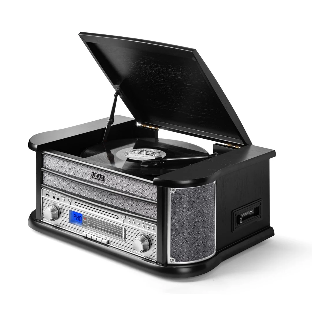 AKAI ATT-350CC atskaņotājs ar CD, kasešu