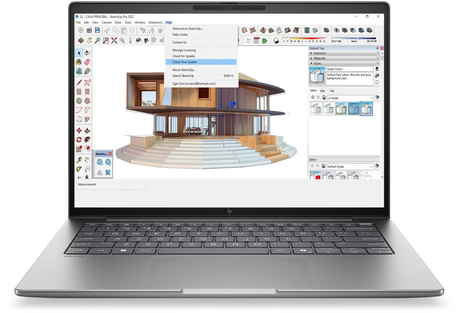 HP ZBook 8 G2a 16 E15JJES