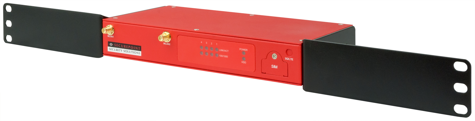 Securepoint 19 collu Rackmount-Kit Basic (Black