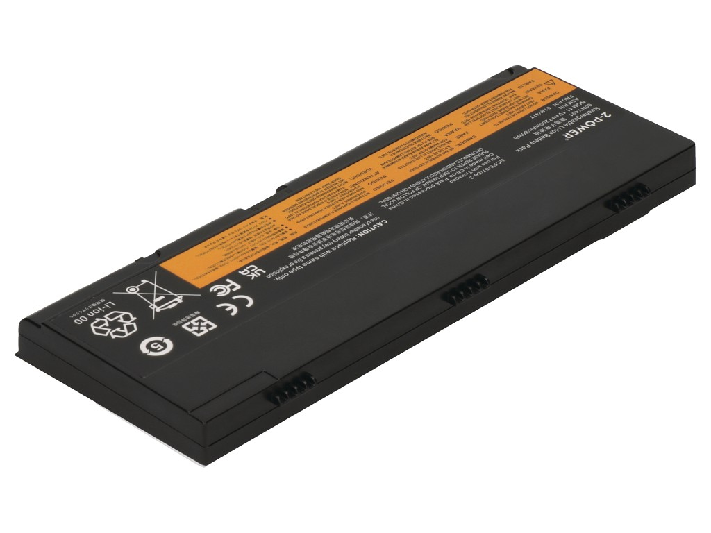 2-POWER Lenovo ThinkPad P50 galvenais akumulatora