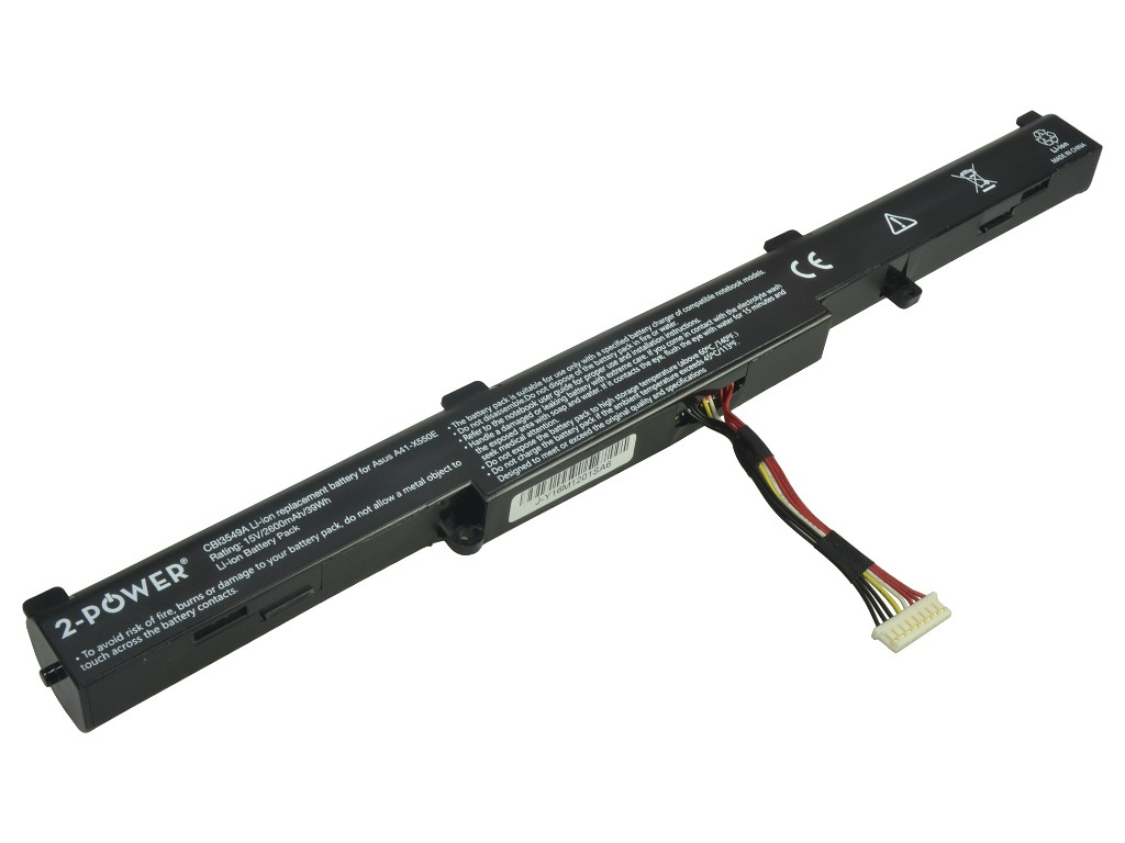 2-Power A41-X550E galvenais akumulatora bloks Asus