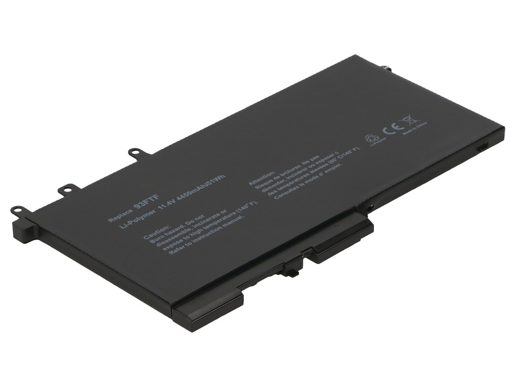 2-POWER galvenais akumulatora bloks Dell Latitude