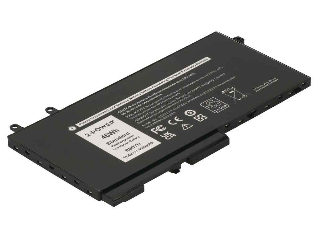 2-Power Dell Latitude 5400 galvenais akumulatora