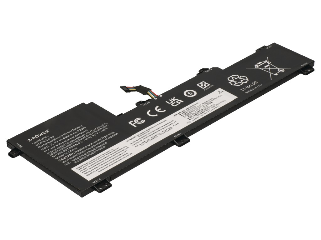 2-Power galvenais akumulatora bloks Lenovo Yoga