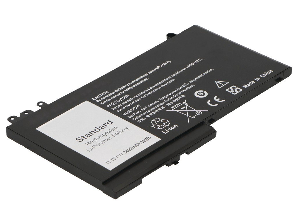 2-POWER galvenais akumulators Dell Latitude E5550