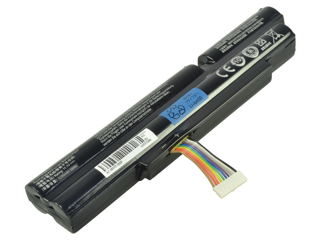 2-Power galvenā akumulatora baterija Acer Aspire