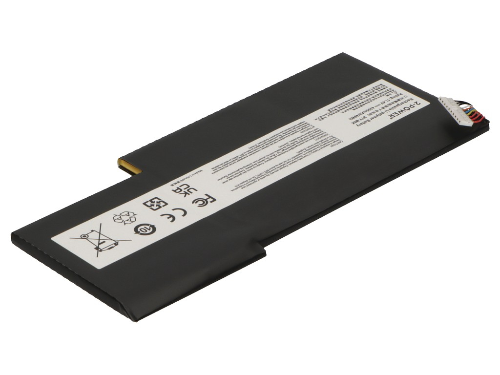 2-POWER MSI GS63VR galvenais akumulatora bloks