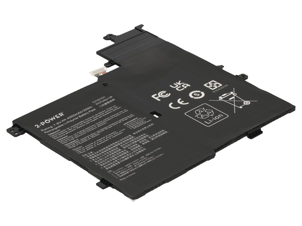 2-POWER galvenais akumulatora bloks Asus V406UA