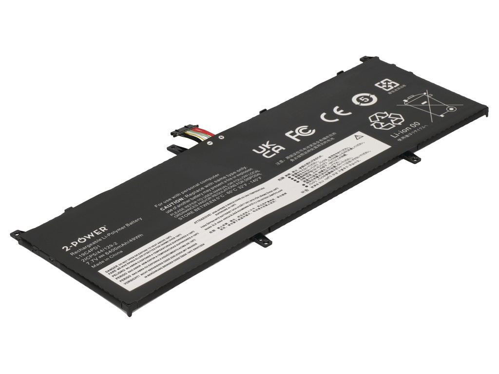 2-Power Lenovo Yoga C640-13IML galvenā akumulatora