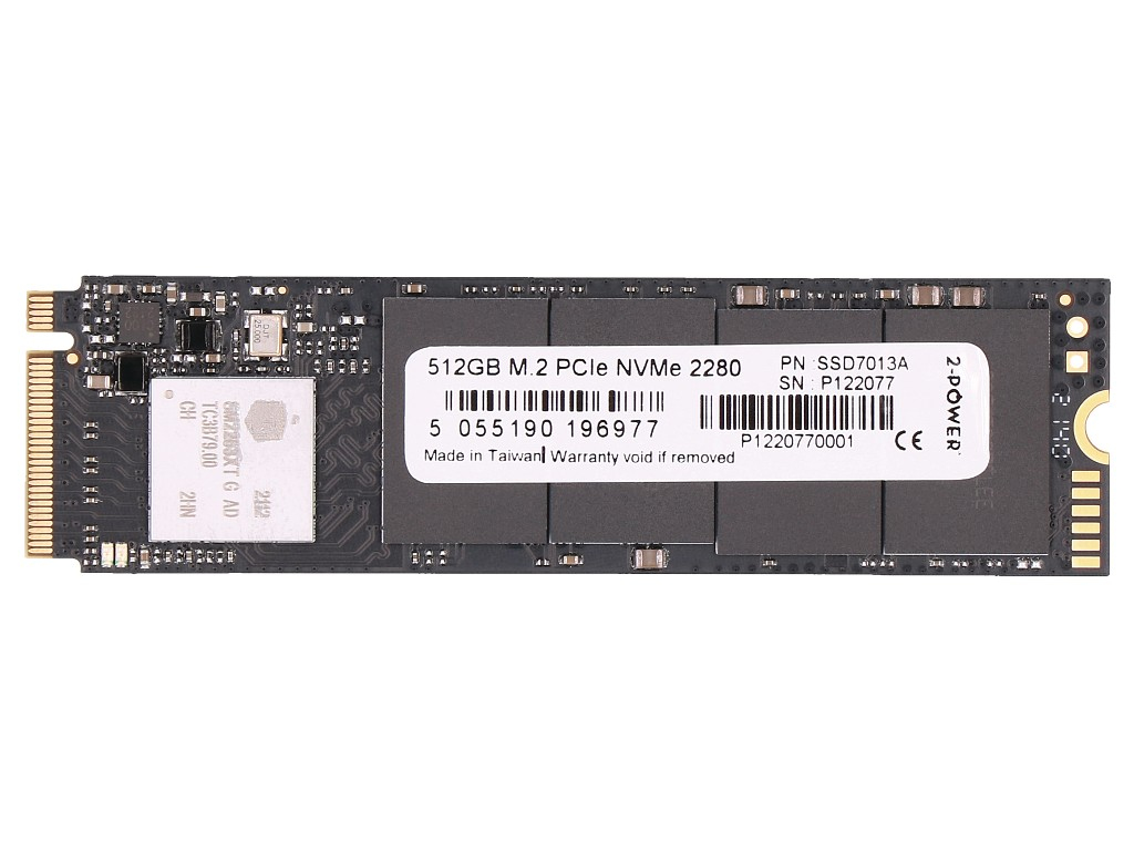 2-POWER M.2 PCIe NVMe 2280