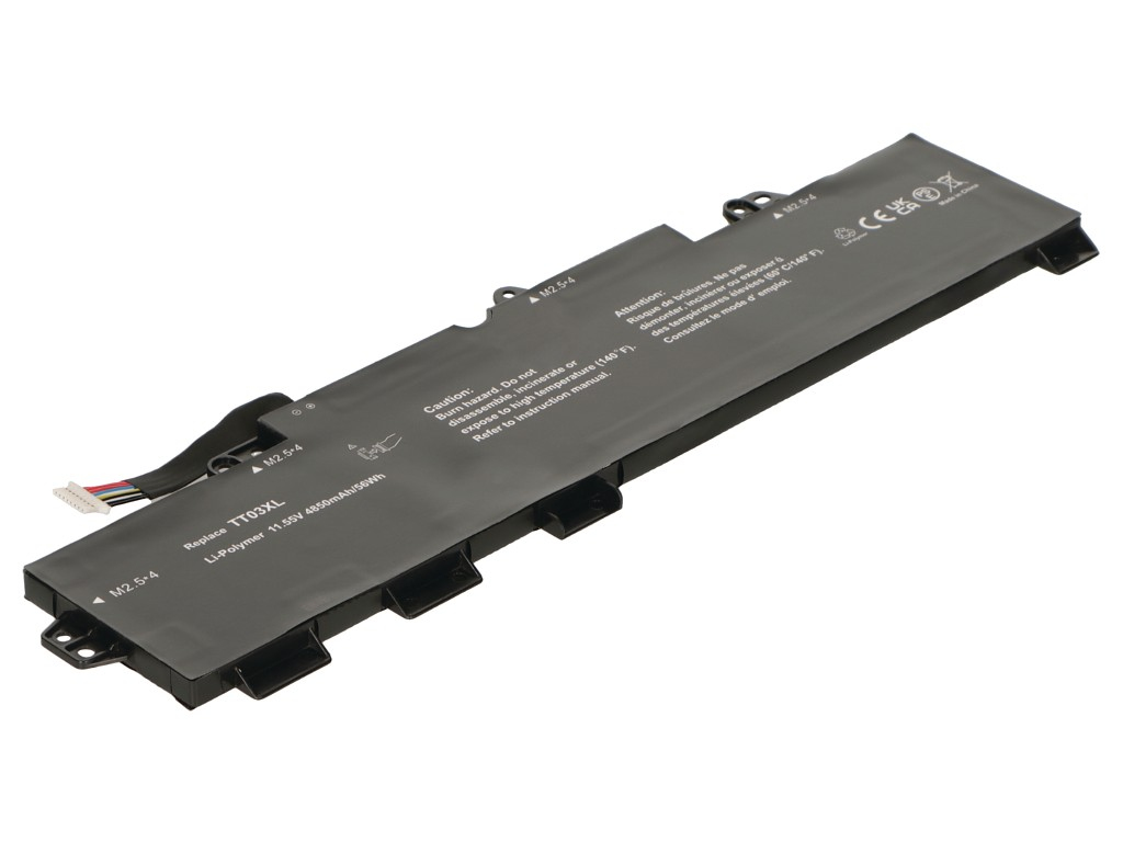 2-Power galvenais akumulatoru komplekts HP EliteBook