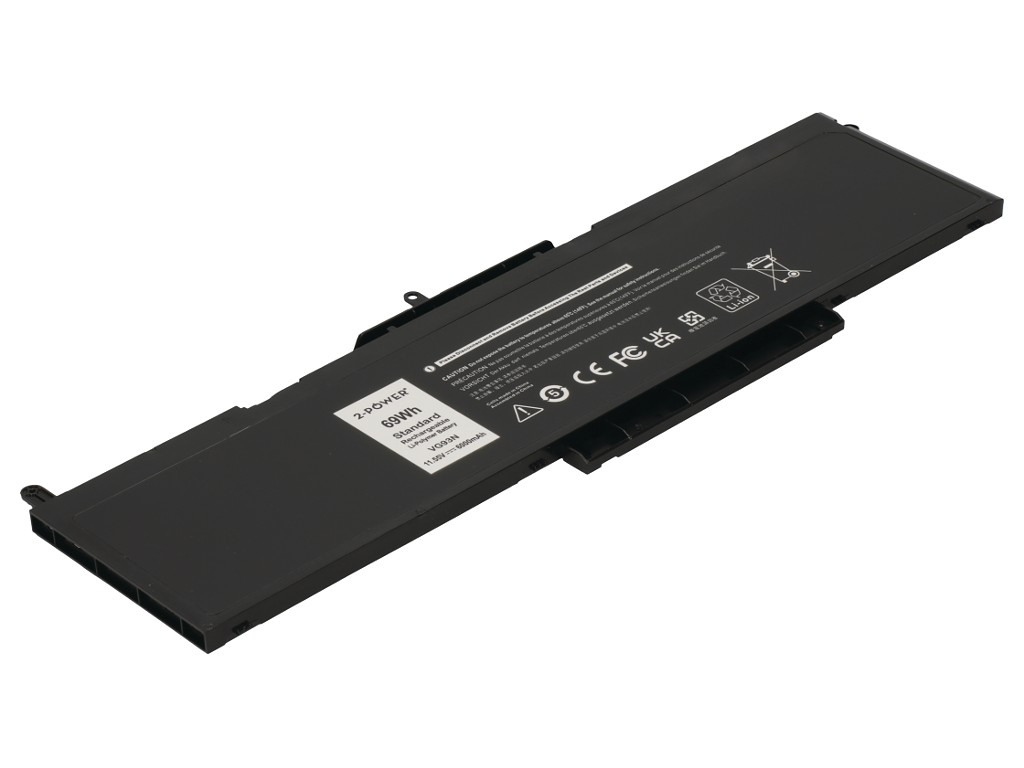 2-Power Dell Precision 3520 galvenais akumulatora