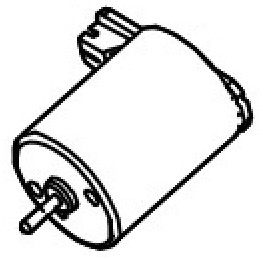 Kyocera 302NG94050 printera/skenera rezerves motors lāzera/LED