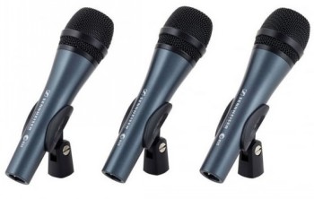 SENNHEISER 3PACK E835, mikrofonu komplekts ar