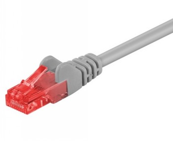 GB CAT6 tīkla kabelis U/UTP pelēks