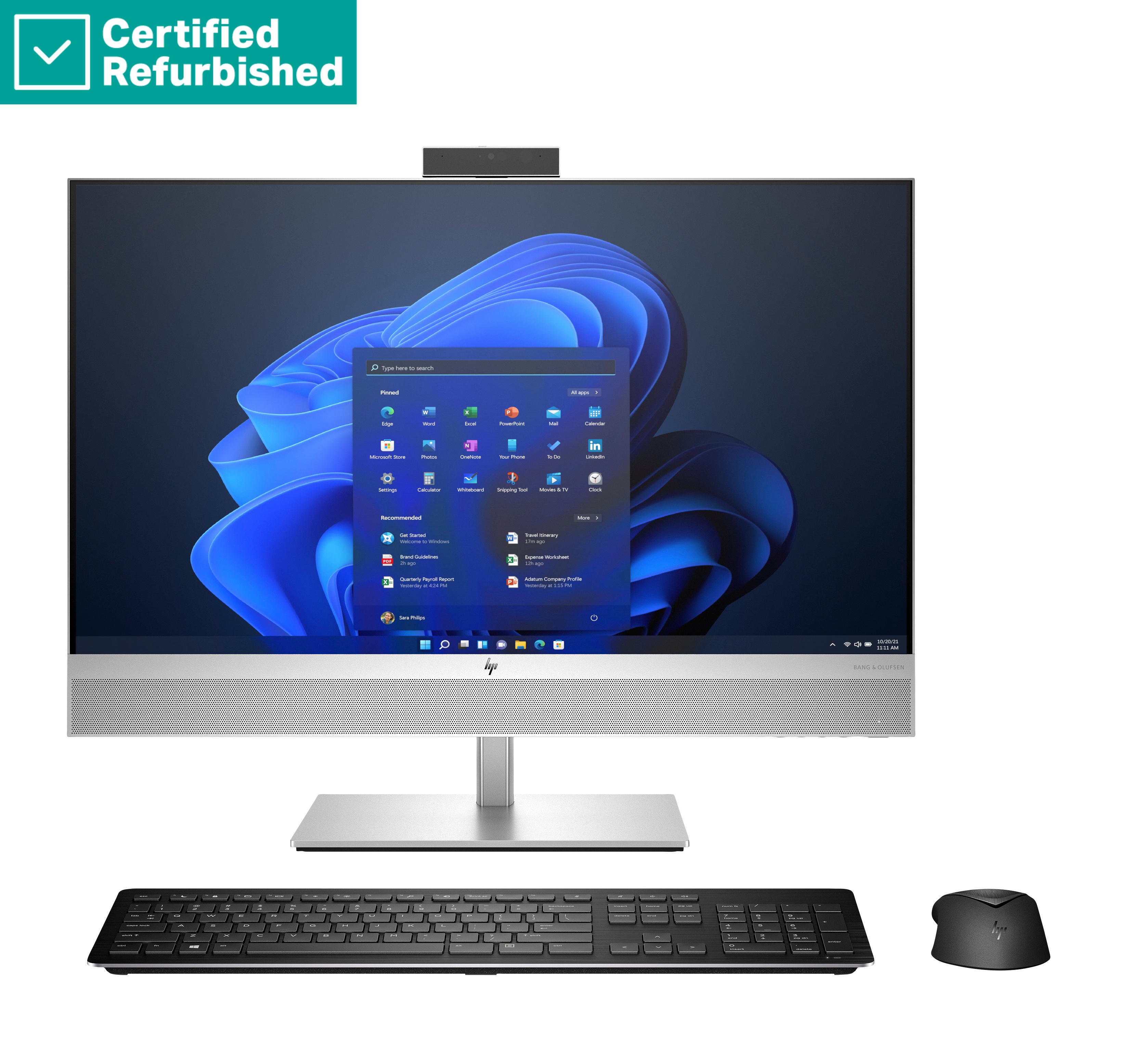 Atjaunots sudraba HP Elite 870 G9