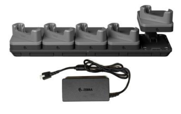 Zebra CRD-TC5A-5SC5DF-1 5 slotu uzlādes šūpulis