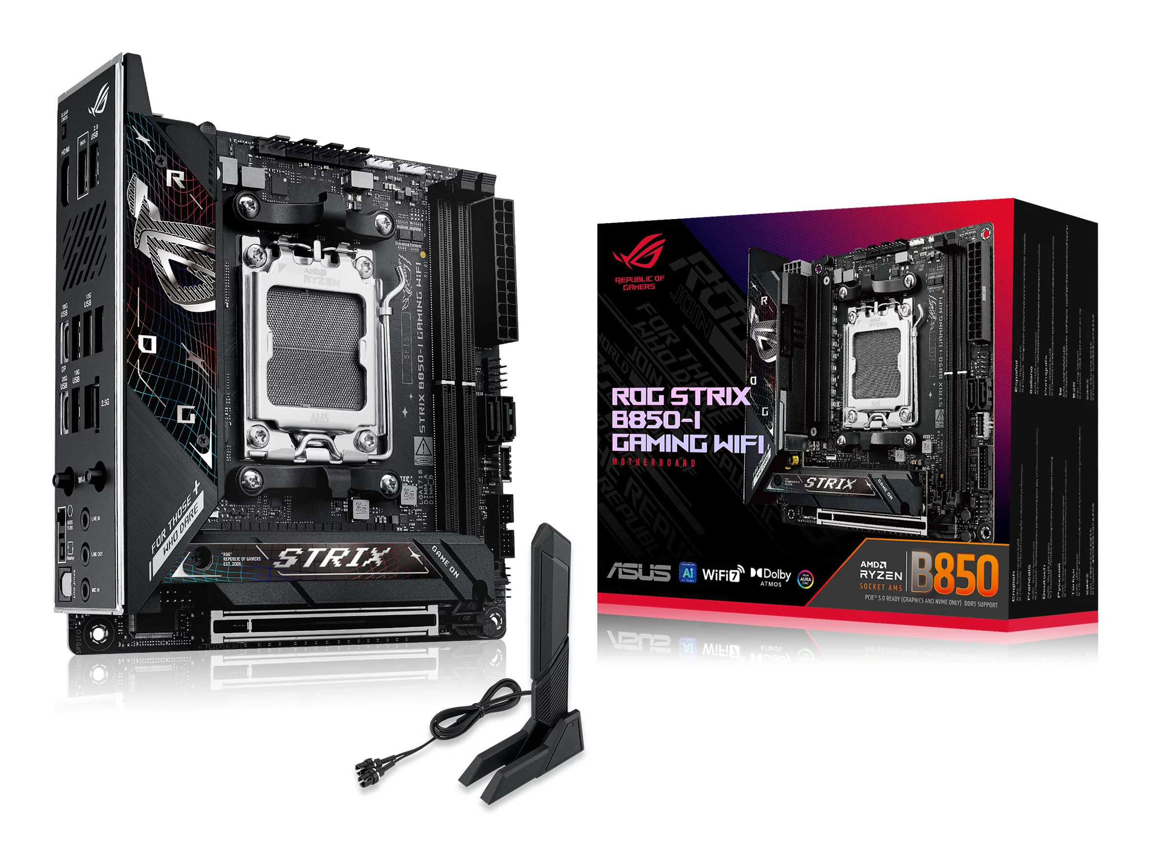 ASUS ROG STRIX B850-I GAMING WIFI