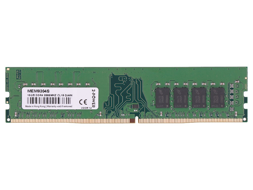 2-POWER MEM9204S-2400 16GB DDR4 2666MHz UDIMM