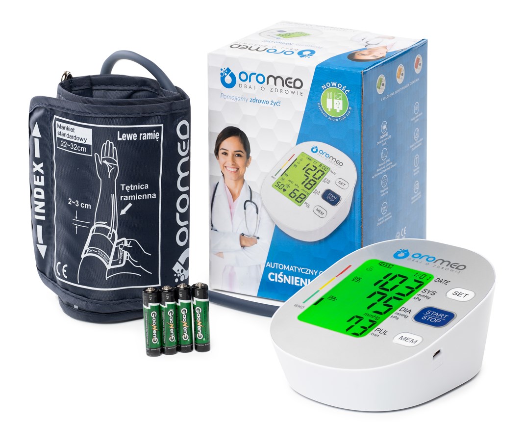 OROMED ORO-BP2 USB ledusskapja elektroniskais asinsspiediena