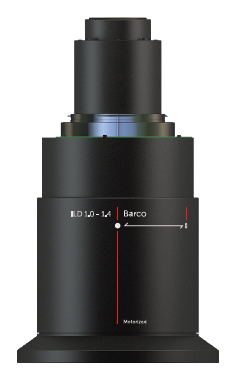 BARCO ILD 1.0-1.4:1 tālummaiņas