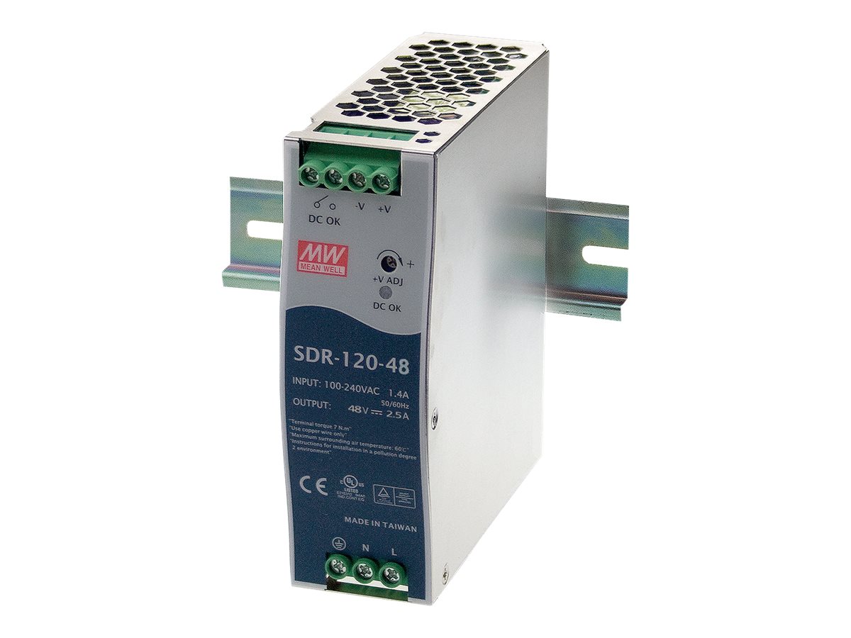 Black Box SDR-120-48 DIN sliedes barošanas