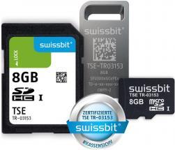 Swissbit TSE USB 8 GB tehniskās
