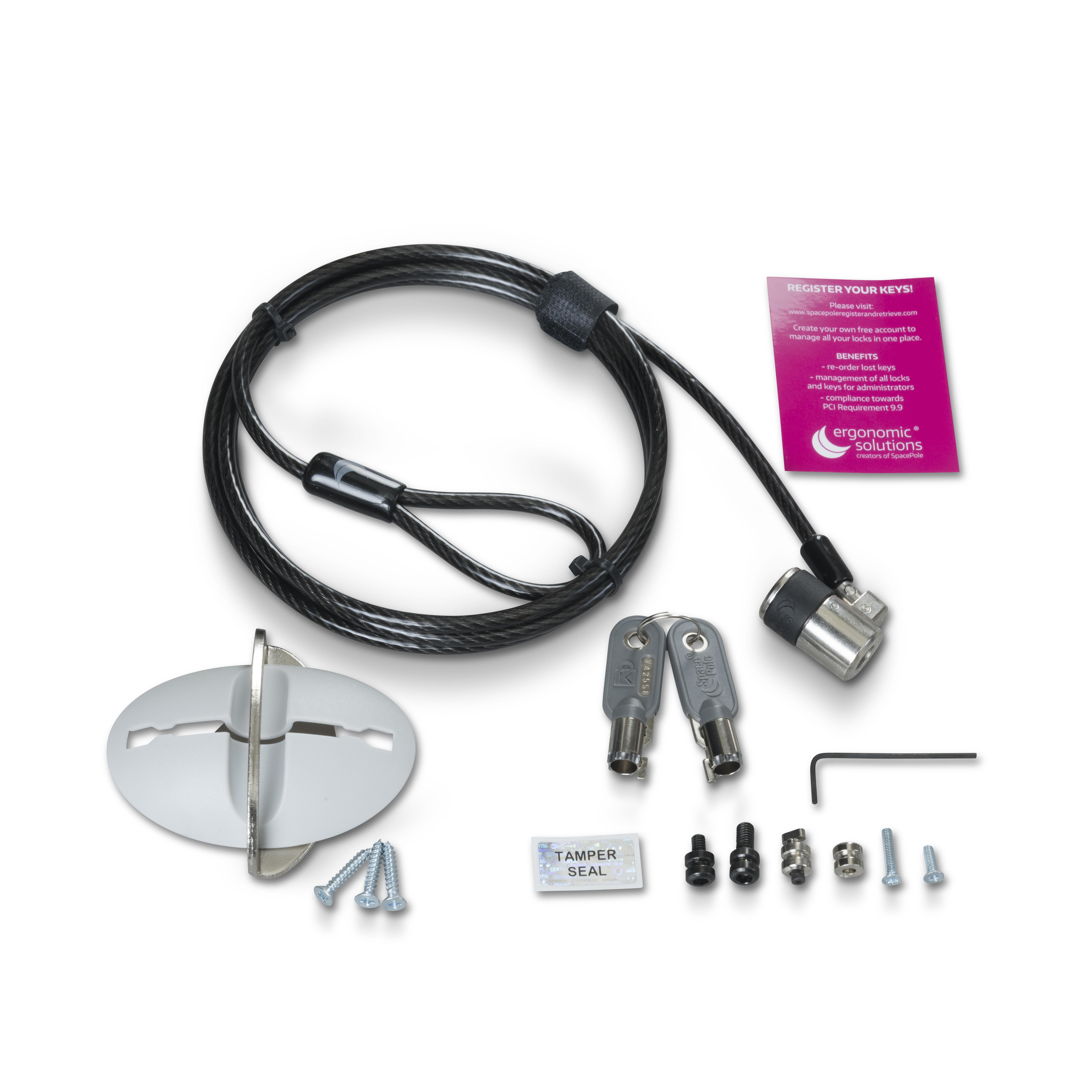 Ergonomic Solutions ClickSafe Single Lock -