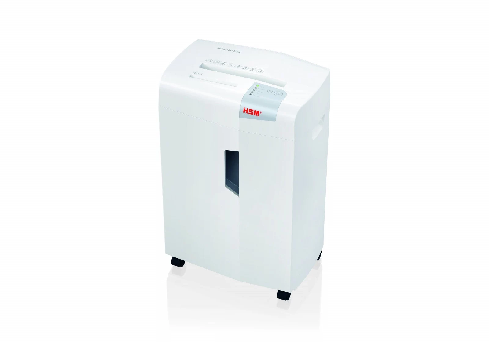HSM shredstar X24 dokumentu smalcinātājs, griešana