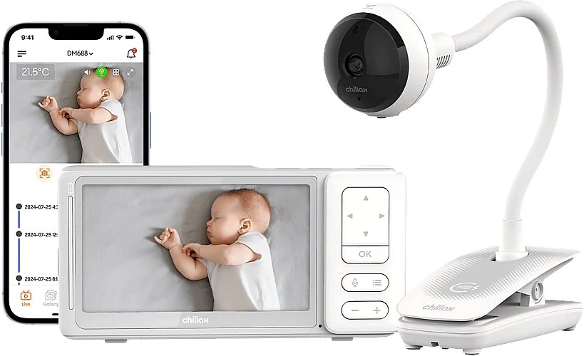 Chillax DM688 video mazuļa monitors ar