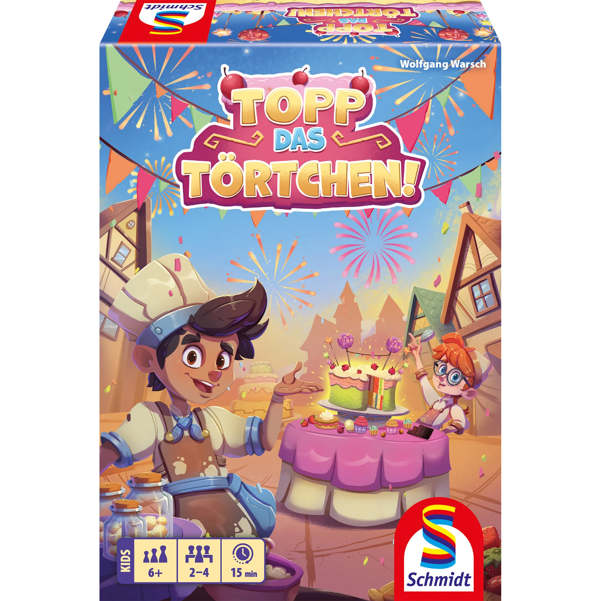 Schmidt Spiele Topp das Törtchen! bērnu