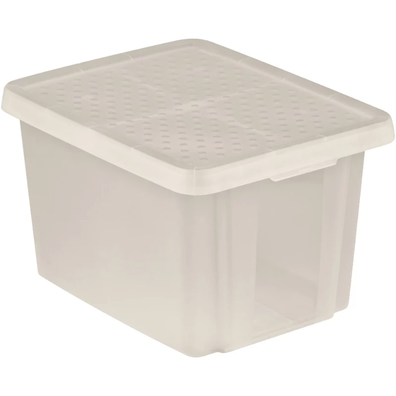 CURVER Essentials 26L caurspīdīga uzglabāšanas kaste