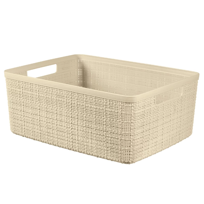 Curver Jute grozs M 12L 36x28x15cm