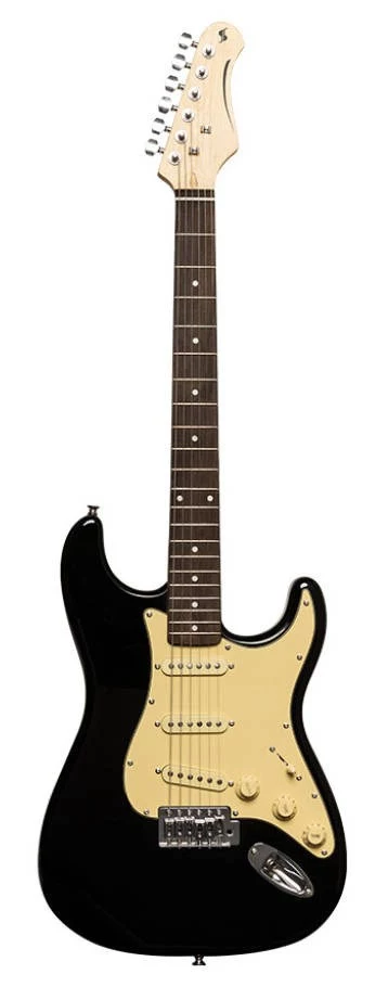 Stagg SES-30 BK elektriskā ģitāra -