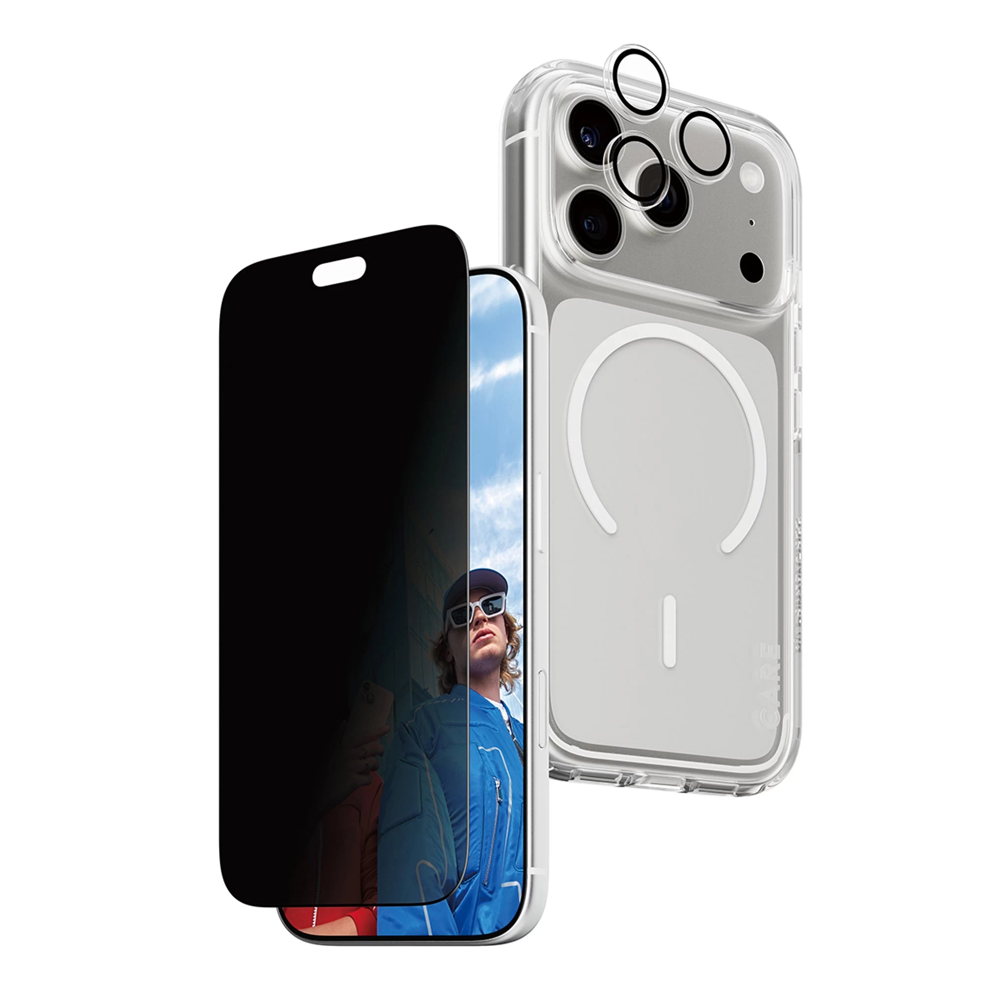 PanzerGlass PG PGC Privacy Flagship 3-in-1