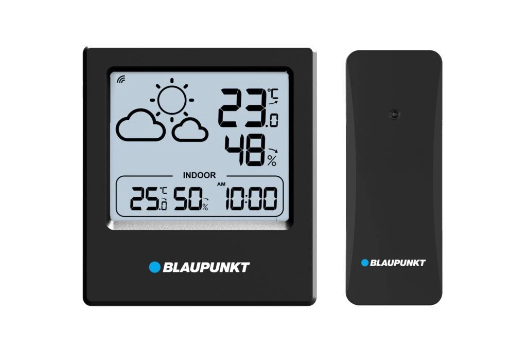 Blaupunkt WS10BK laika stacija ar āra