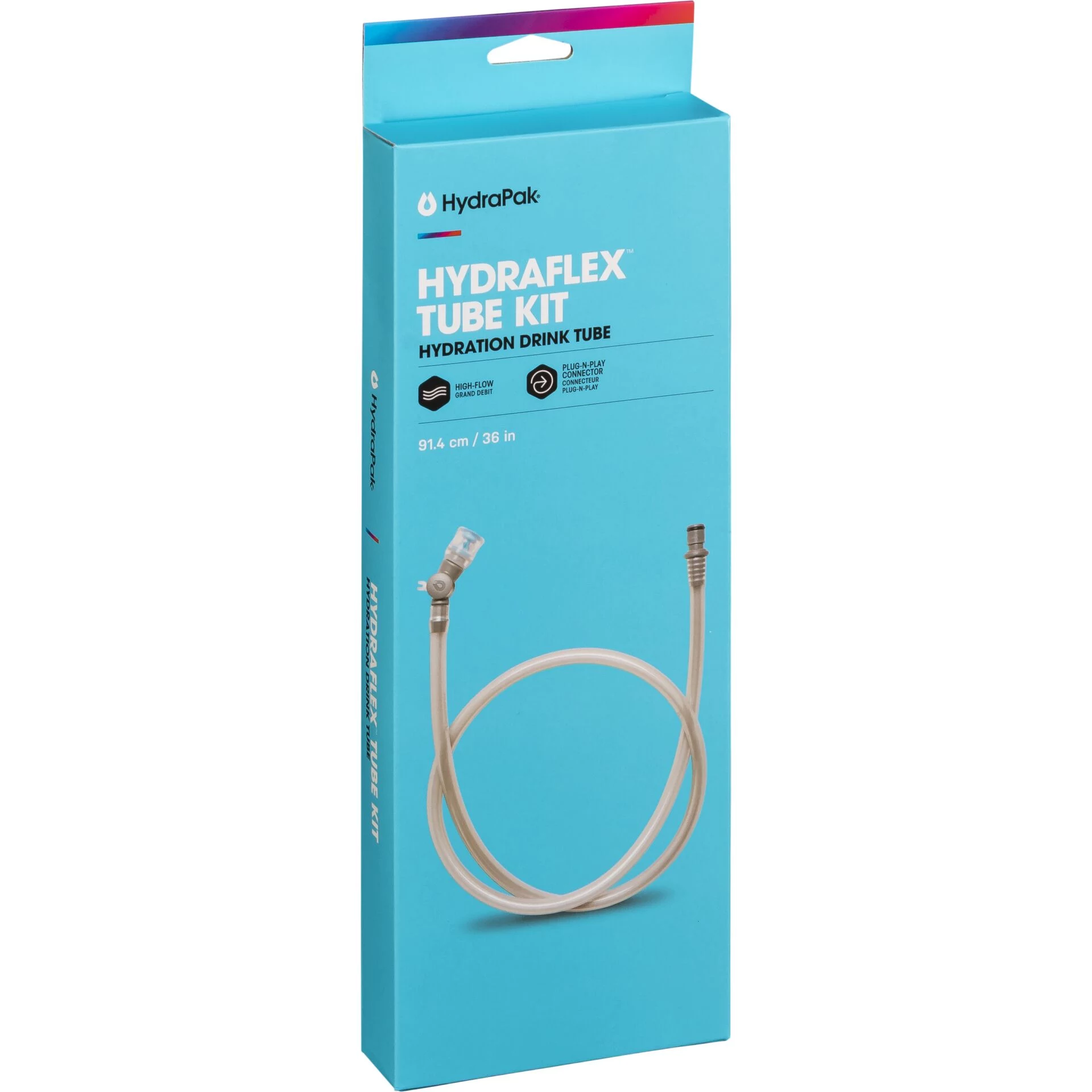 HydraPak Hydraflex dzeršanas caurule caurspīdīga