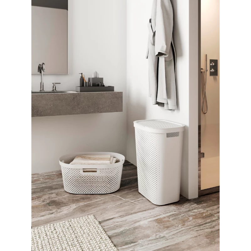CURVER Infinity Recycled 40L veļas grozs