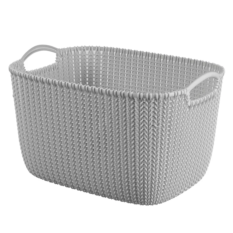 Curver Knit L taisnstūra uzglabāšanas grozs
