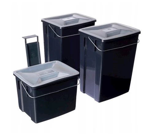 CURVER Biobox atkritumu tvertņu komplekts 2x10L