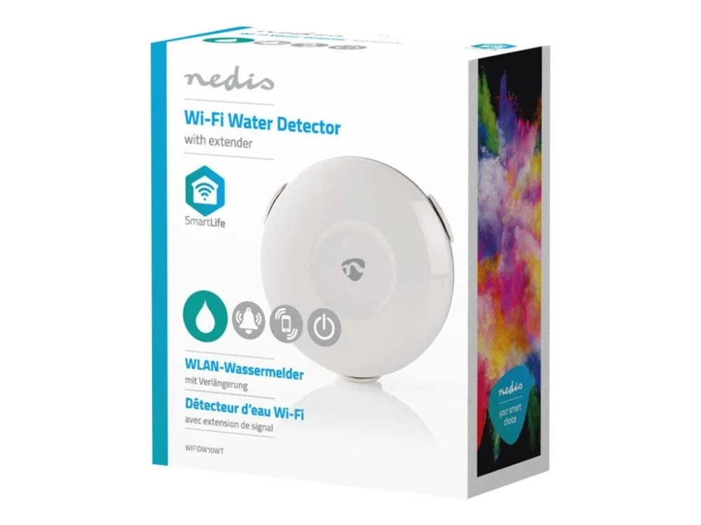 NEDIS SmartLife Wi-Fi ūdens noplūdes detektors