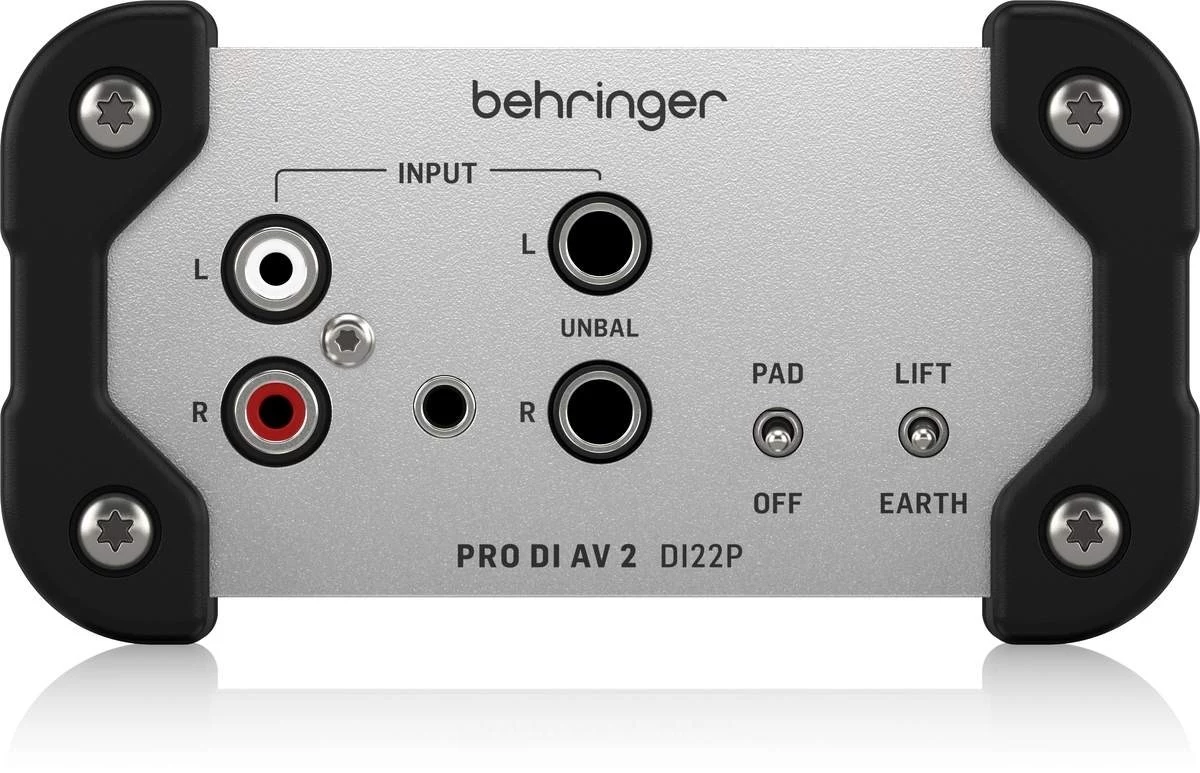 Behringer DI22P pasīvā stereo DI kaste