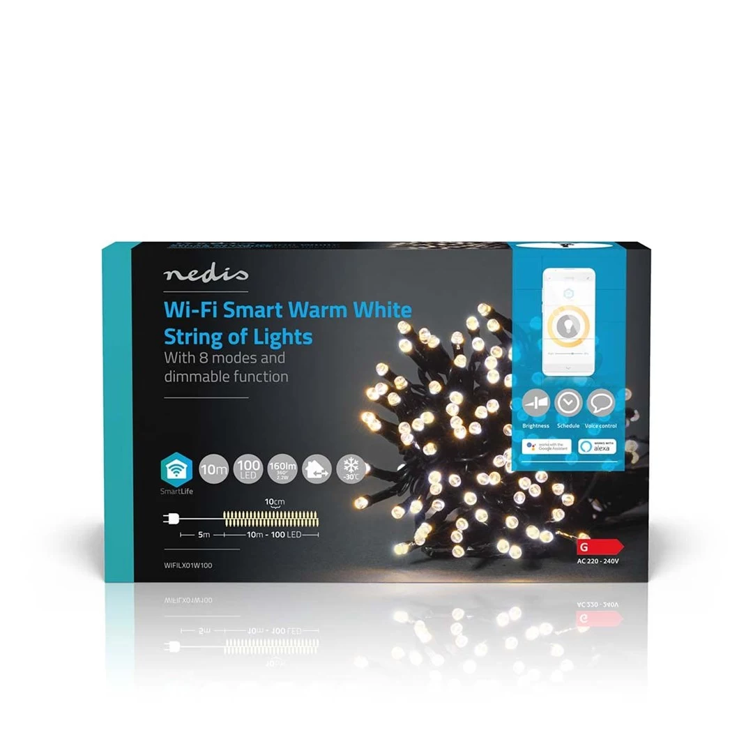 Nedis SmartLife Wi-Fi LED virtenes ar